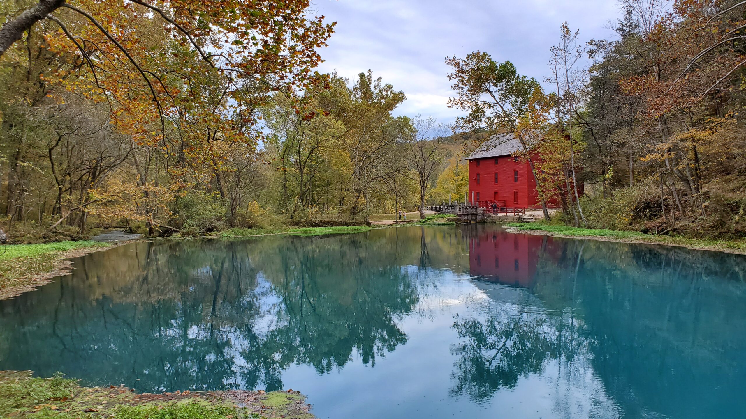 Red Alley Mill on blue Alley Spring in Ozark National Scenic Riverways