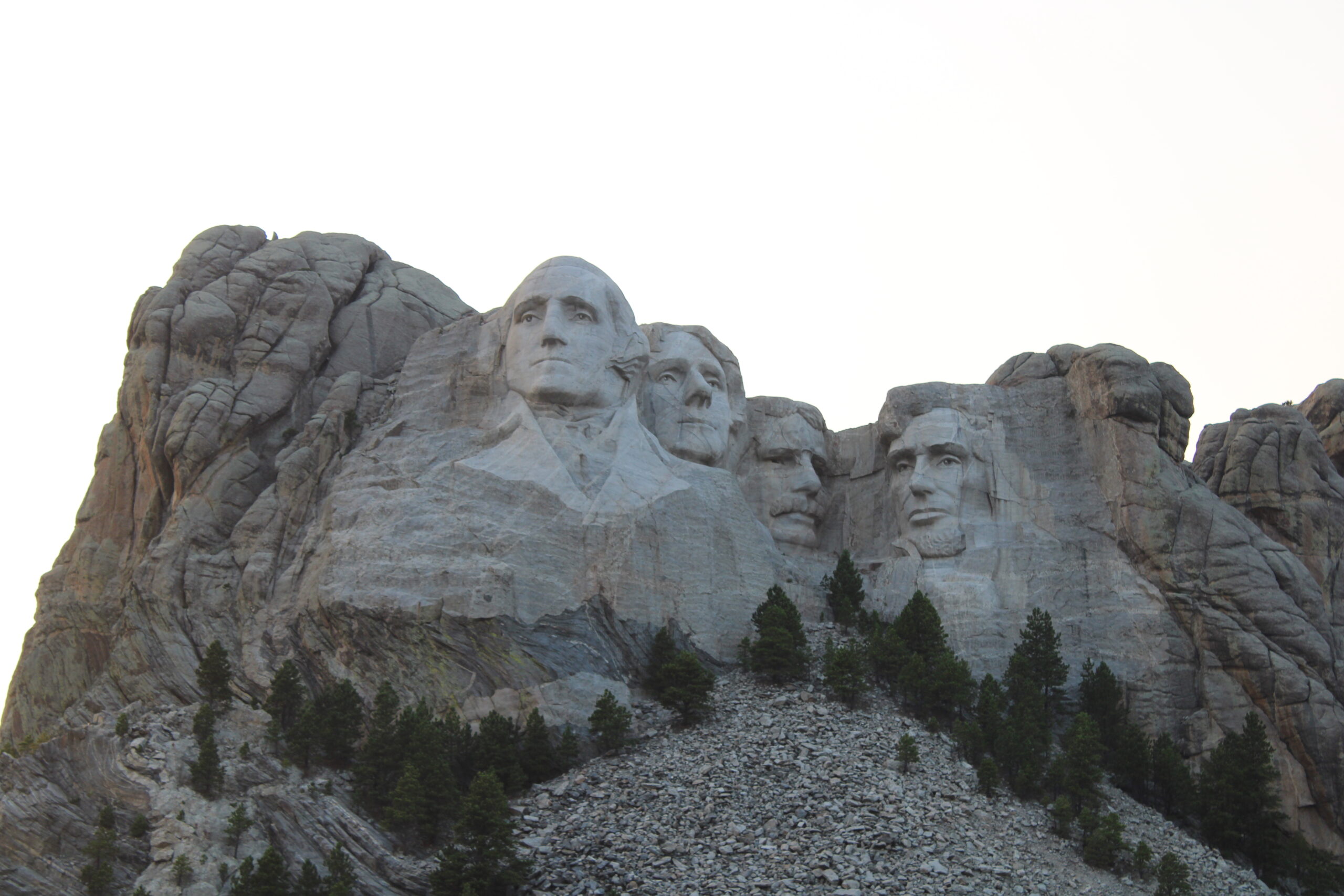 Mount Rushmore - Four US Presidents carved in rock